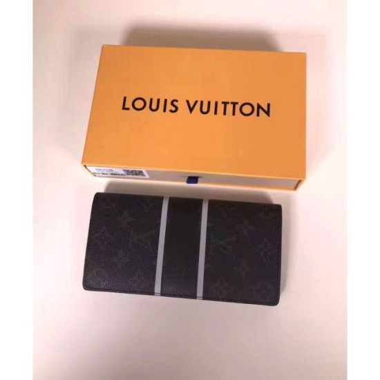 Replica Louis Vuitton  Brazza Wallet M64438 Black