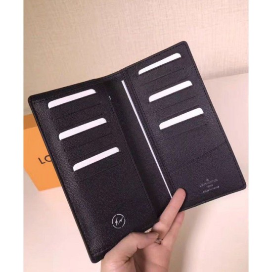 Replica Louis Vuitton  Brazza Wallet M64438 Black