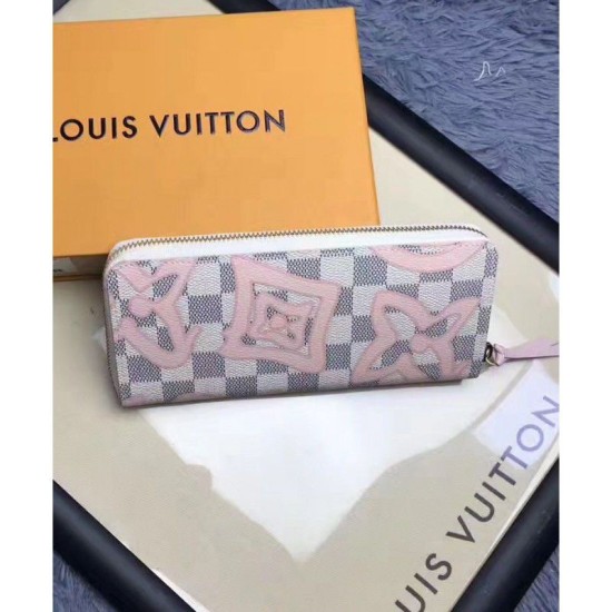 Replica Louis Vuitton Clemence Wallet N60099 White Replica Louis Vuitton Clemence Wallet N60099 White