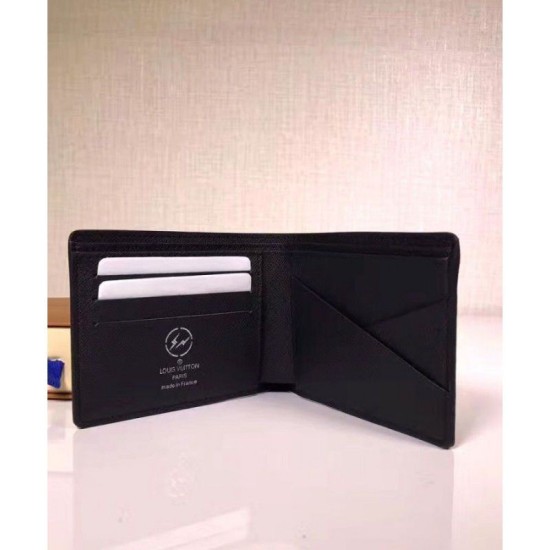Replica Louis Vuitton  Multiple Wallet M64439 Black