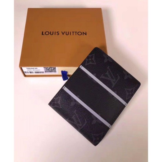 Replica Louis Vuitton  Multiple Wallet M64439 Black