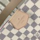 Fake Louis Vuitton Graceful MM Damier Azur Canvas Rose Ballerine N42233 Replica