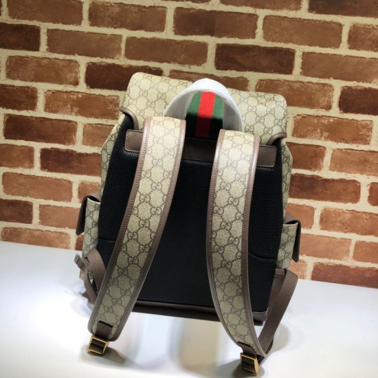 Replica Gucci Ophidia GG medium backpack 598140 Brown