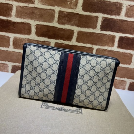 Replica Gucci Ophidia GG toiletry Case 598234 Black