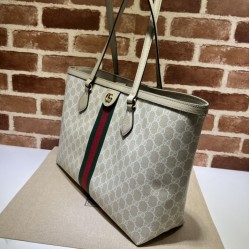 Replica Gucci Ophidia Medium GG Tote 631685 Beige