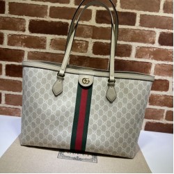 Replica Gucci Ophidia Medium GG Tote 631685 Beige