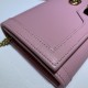 Replica Gucci Diana chain wallet 658243 Pink Replica Gucci Diana chain wallet 658243 Pink