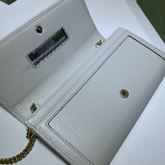 Replica Gucci Diana chain wallet 658243 Beige