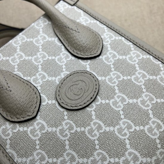 Fake Gucci Mini Tote Bag With Interlocking G 671623 Beige Replica Replica Gucci Mini Tote Bag With Interlocking G 671623 Beige