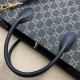 Replica Gucci Medium tote with Interlocking G 674155 Black Replica Gucci Medium tote with Interlocking G 674155 Black