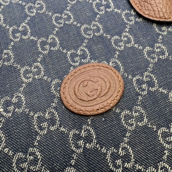 Fake Gucci Medium tote with Interlocking G 674155 Coffee Replica Fake Gucci Medium tote with Interlocking G 674155 Coffee Replica
