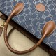Fake Gucci Medium tote with Interlocking G 674155 Coffee Replica Fake Gucci Medium tote with Interlocking G 674155 Coffee Replica