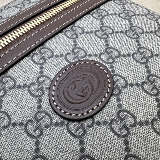 Replica Gucci GG Supreme messenger bag 681021 Coffee