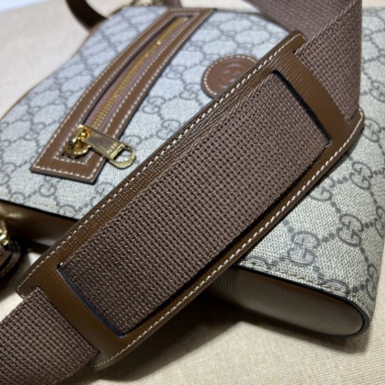 Replica Gucci GG Supreme messenger bag 681021 Coffee