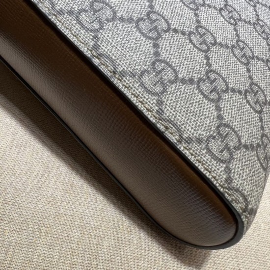 Replica Gucci GG Supreme messenger bag 681021 Coffee
