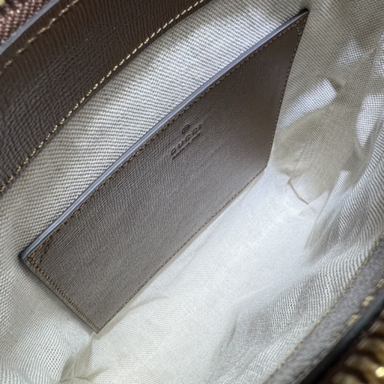 Replica Gucci GG Supreme messenger bag 681021 Coffee
