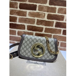 Replica Gucci Blondie shoulder bag 699268 Brown