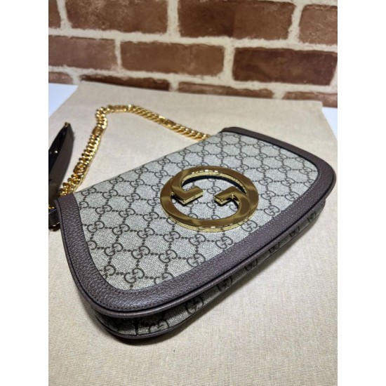 Replica Gucci Blondie shoulder bag 699268 Brown Replica Gucci Blondie shoulder bag 699268 Brown
