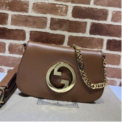 Fake Gucci Blondie shoulder bag 699268 Coffee Replica