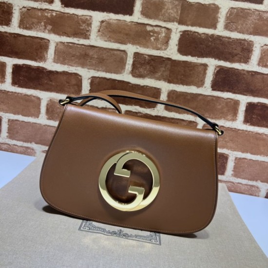 Replica Gucci Blondie shoulder bag 699268 Coffee Fake Gucci Blondie shoulder bag 699268 Coffee Replica