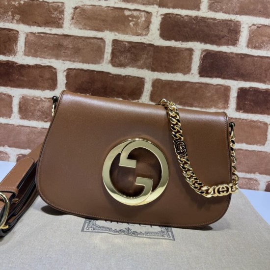 Replica Gucci Blondie shoulder bag 699268 Coffee Fake Gucci Blondie shoulder bag 699268 Coffee Replica