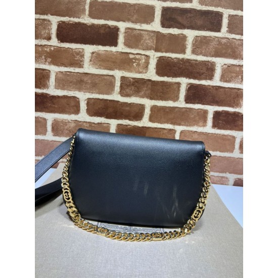 Replica Gucci Blondie shoulder bag 699268 Black