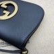 Replica Gucci Blondie shoulder bag 699268 Black