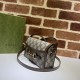 Fake Gucci Horsebit 1955 mini bag 699296 Brown Replica