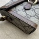 Fake Gucci Horsebit 1955 mini bag 699296 Brown Replica