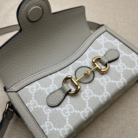 Replica Gucci Horsebit 1955 mini bag 699296 Beige Fake Gucci Horsebit 1955 mini bag 699296 Beige Replica