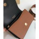 Fake Burberry Small Buckle Crossbody Bag Coffee Replica Replica Burberry Small Buckle Crossbody Bag Coffee
