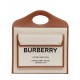 Replica Burberry Medium Two-tone Canvas and Leather Pocket Bag Coffee Fake Burberry Medium Two-tone Canvas and Leather Pocket Bag Coffee Replica