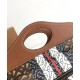 Replica Burberry Mini Monogram Stripe E-canvas Pocket Bag Coffee Fake Burberry Mini Monogram Stripe E-canvas Pocket Bag Coffee Replica