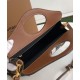 Replica Burberry Mini Monogram Stripe E-canvas Pocket Bag Coffee Fake Burberry Mini Monogram Stripe E-canvas Pocket Bag Coffee Replica