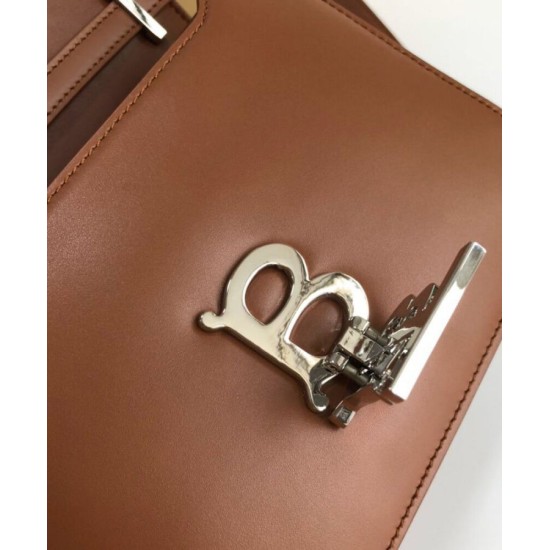 Replica Burberry Small Leather TB Bag Coffee Replica Burberry Small Leather TB Bag Coffee
