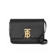 Fake Burberry Small Leather TB Bag Black Replica Replica Burberry Small Leather TB Bag Black