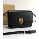 Fake Burberry Small Leather TB Bag Black Replica Replica Burberry Small Leather TB Bag Black