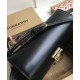 Fake Burberry Small Leather TB Bag Black Replica Replica Burberry Small Leather TB Bag Black