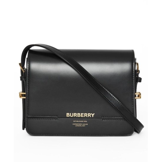 Fake Burberry Small Leather Grace Bag Black Replica Replica Burberry Small Leather Grace Bag Black