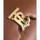 Fake Burberry Medium Leather TB Bag Coffee Replica Replica Burberry Medium Leather TB Bag Coffee