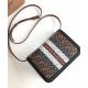 Replica Burberry Small Monogram Stripe E-canvas TB Bag Coffee Replica Burberry Small Monogram Stripe E-canvas TB Bag Coffee