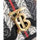 Replica Burberry Small Monogram Stripe E-canvas TB Bag Coffee Replica Burberry Small Monogram Stripe E-canvas TB Bag Coffee