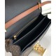 Replica Burberry Small Monogram Stripe E-canvas TB Bag Coffee Replica Burberry Small Monogram Stripe E-canvas TB Bag Coffee