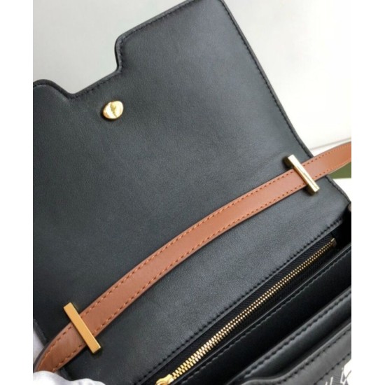 Replica Burberry Small Monogram Stripe E-canvas TB Bag Coffee Replica Burberry Small Monogram Stripe E-canvas TB Bag Coffee