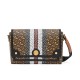 Replica Burberry Monogram Stripe E-canvas Note Crossbody Bag Coffee Replica Burberry Monogram Stripe E-canvas Note Crossbody Bag Coffee