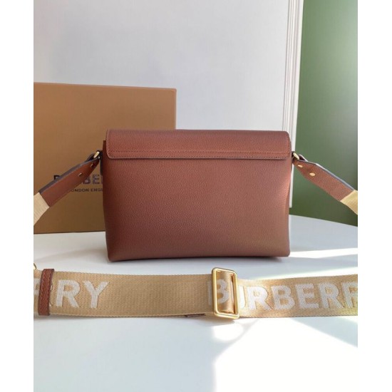 Replica Burberry Leather and Vintage Check Note Crossbody Bag Coffee Replica Burberry Leather and Vintage Check Note Crossbody Bag Coffee