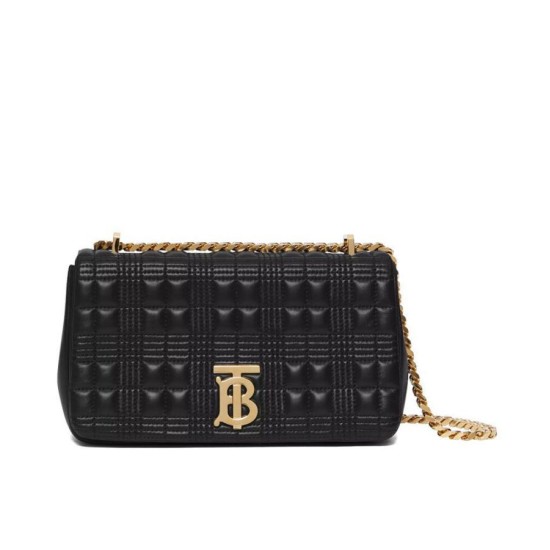Replica Burberry Small Quilted Lambskin Lola Bag Black Fake Burberry Small Quilted Lambskin Lola Bag Black Replica