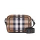 Replica Burberry Check Cotton Crossbody Bag Coffee Fake Burberry Check Cotton Crossbody Bag Coffee Replica