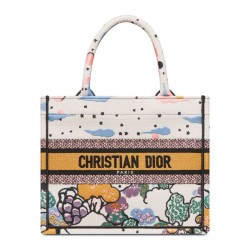 Replica Christian Dior Small Dior Book Tote Yellow