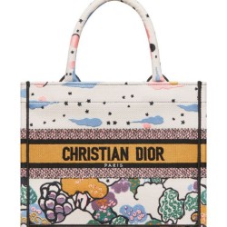Replica Christian Dior Small Dior Book Tote Yellow